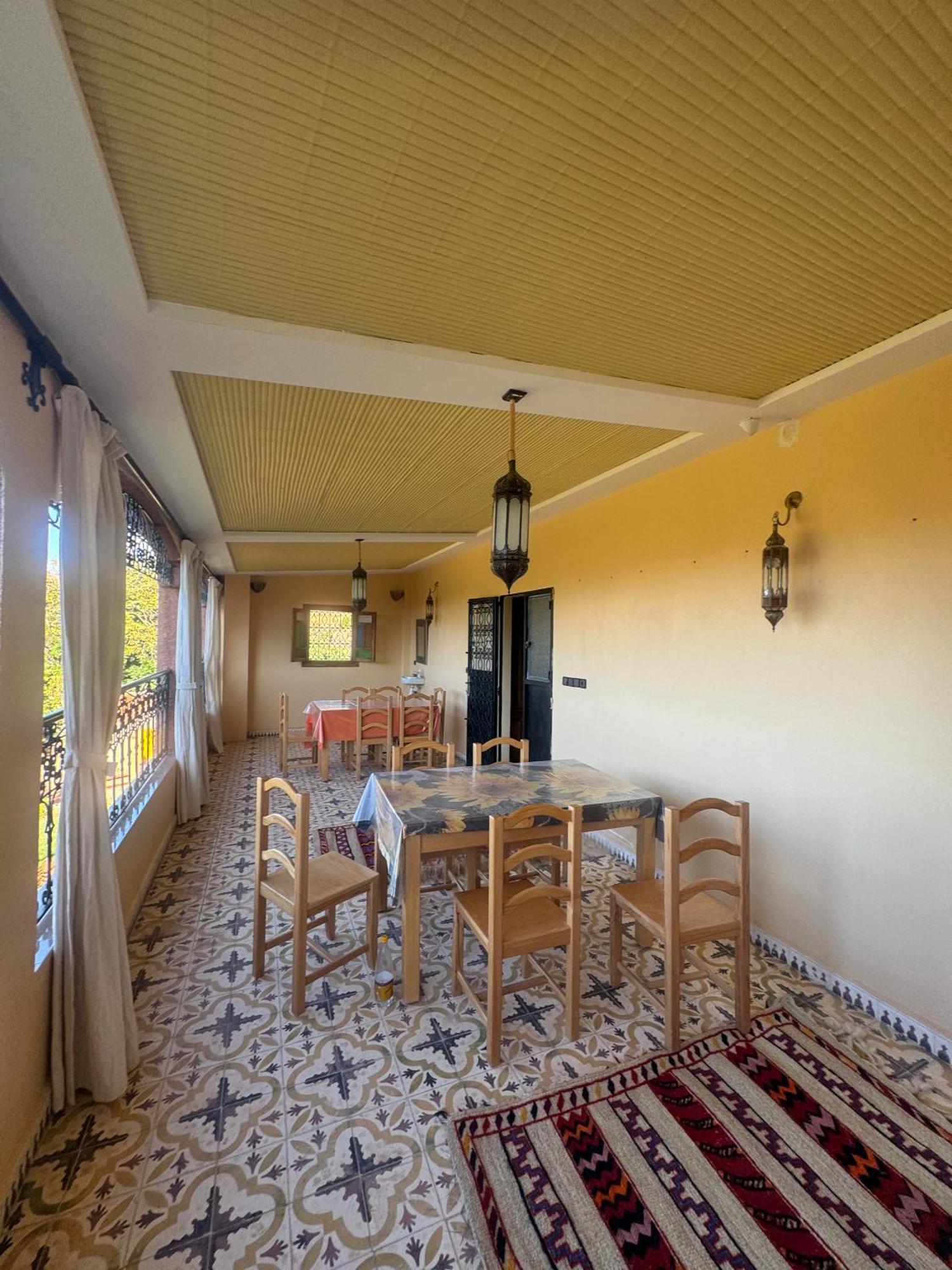 Gite Marbie Maison Rurale, Une Experience Naturelle Unique, Au Coeur Du Moyen Atlas, Maroc Kasba Tibouda Exterior photo